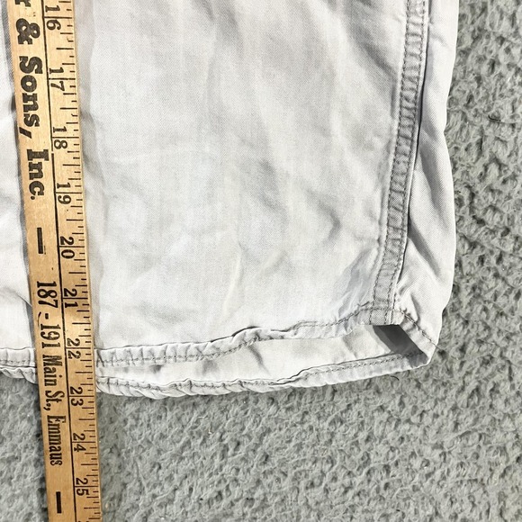 AllSaints Shirt Womens 4 Gray Irva Tencel Button Front Long Sleeve Top - Picture 6 of 7